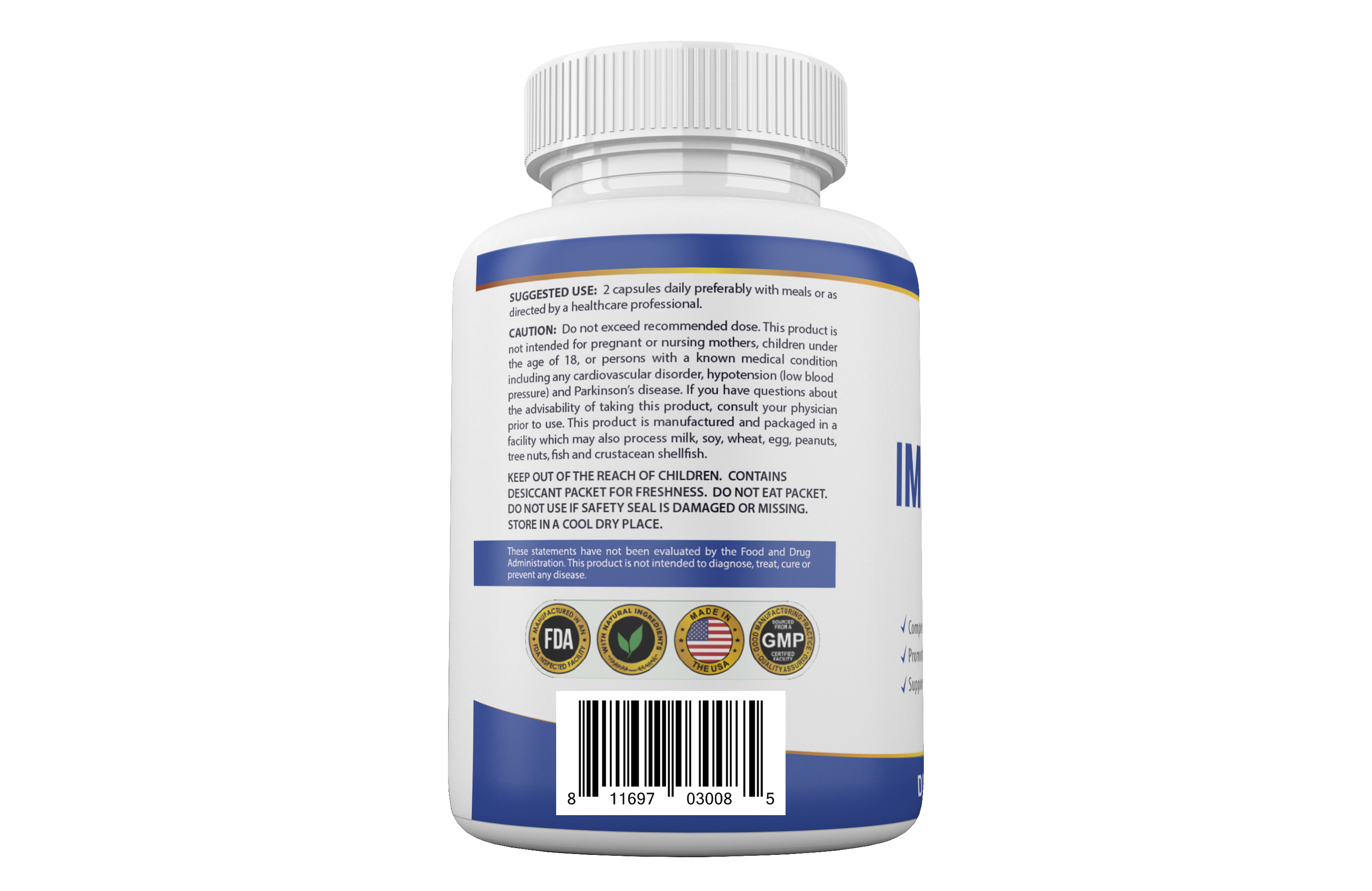 QIH05_15 抗疫孖寶 - 免疫清肺寶 | IMMUNE RESPIRATORY COMPLEX PRO HEALTH by QIVARO