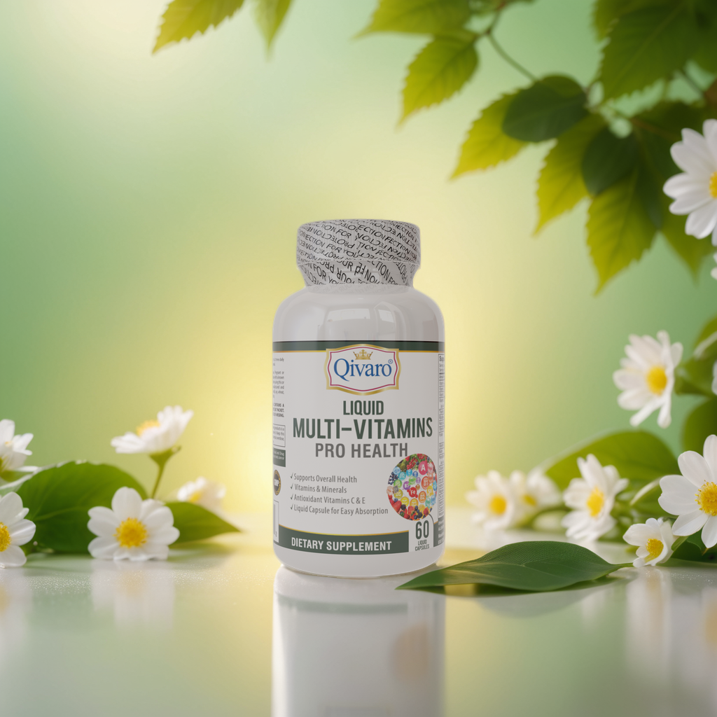 QVM06 | 多種維他命液體膠囊 | 60粒液體膠囊