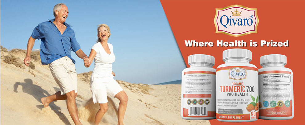 Combo 3-in-1 Pack: QIH04 Organic Turmeric