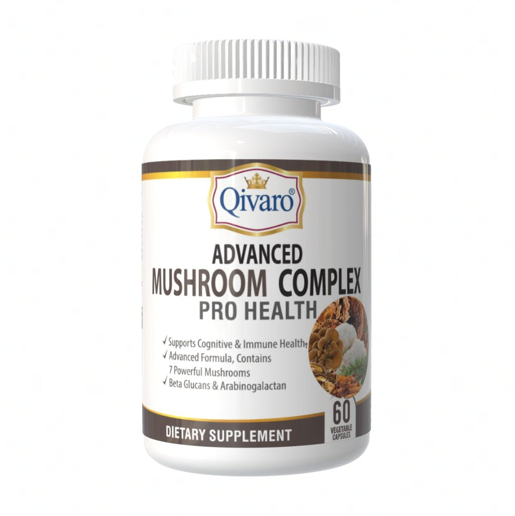 QIH117 | Advanced Mushroom Complex | 60 veggie capsules | 超级菇落叶松胶囊