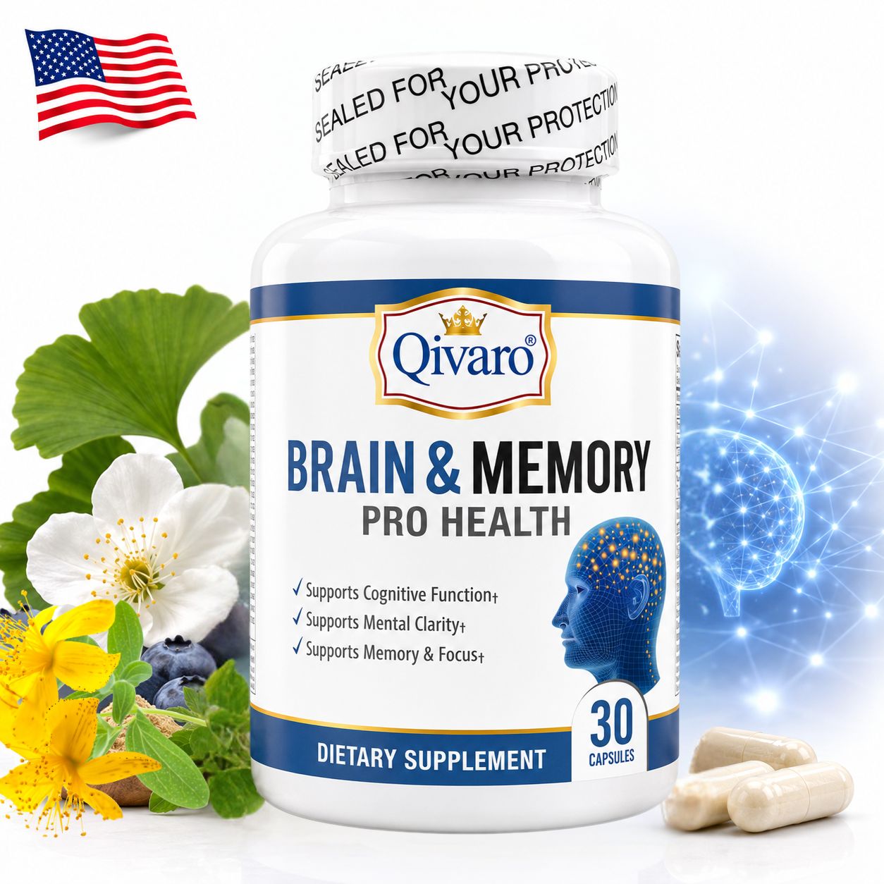 QIH11 - Qivaro 健腦寶 I Brain & Memory