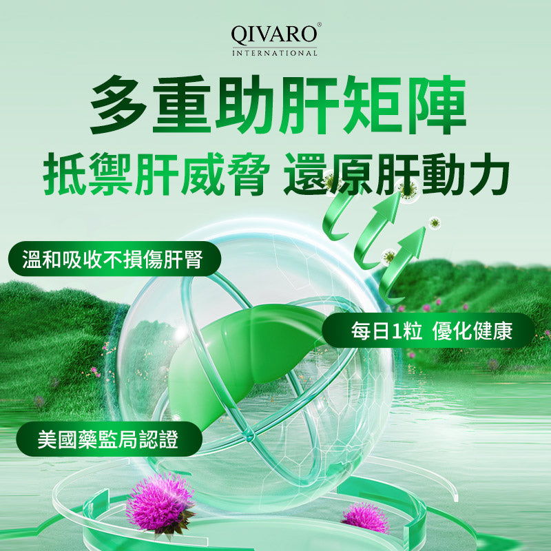 QIH27 | Qivaro 奶薊專業健康系列 Milk Thistle