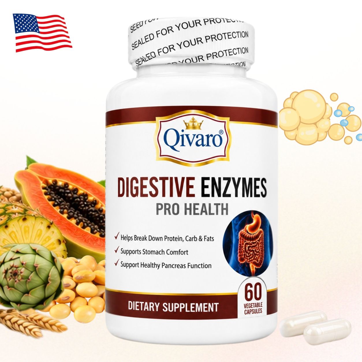QIH28 | Qivaro消化酵素專業健康系 | Digestive Enzymes