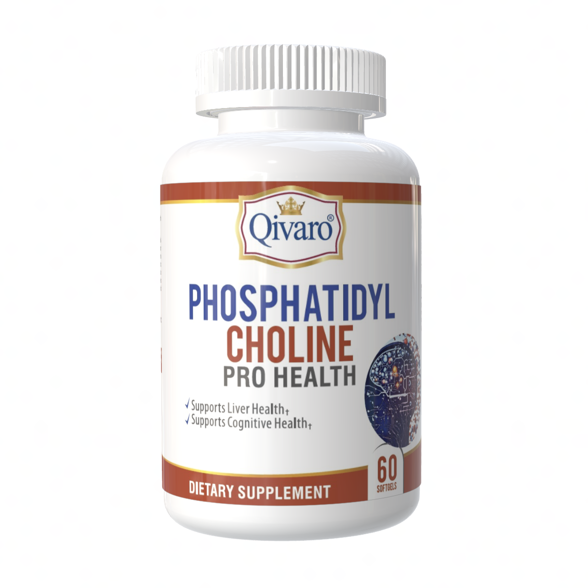 QIH703 Phosphatidyl Choline Soft Capsules - 60 soft gels