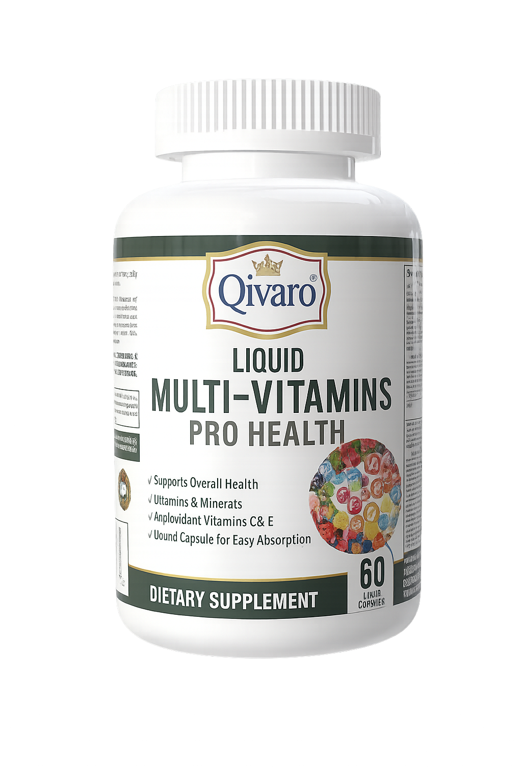 QVM06-多種維他命液體膠囊_Liquid Multi-Vitamins_60 liquid capsules