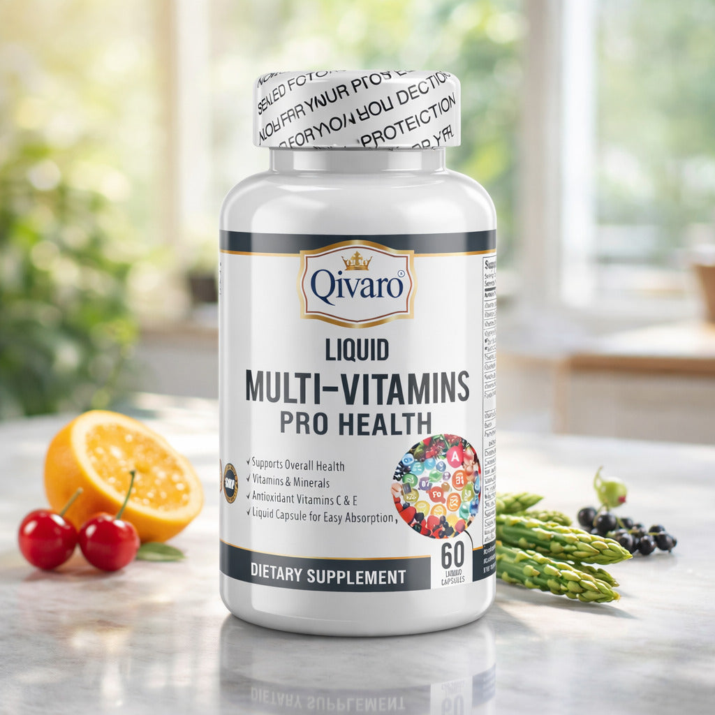 QVM06 | 多種維他命液體膠囊 | 60粒液體膠囊