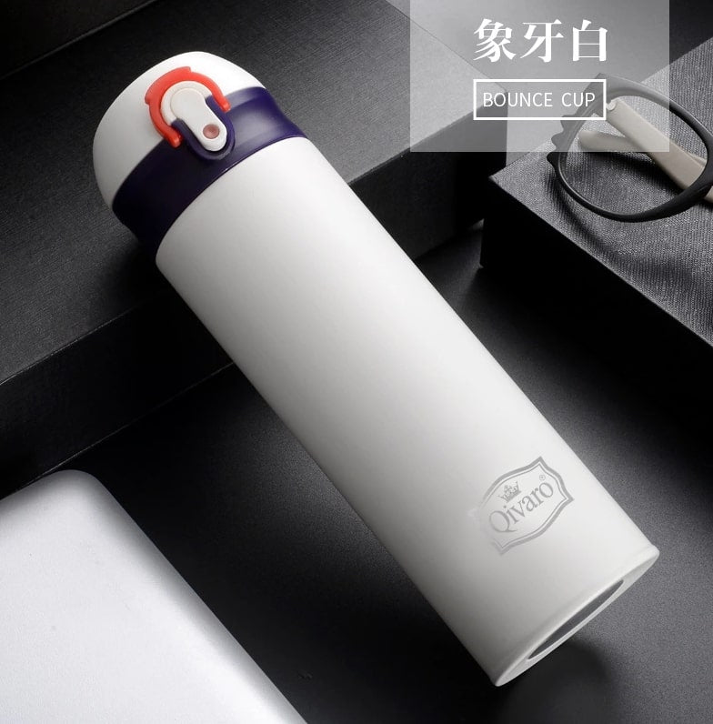 QGW003 時尚彈跳保溫杯 l FASHION VACUUM INSULATED BOTTLE by QIVARO