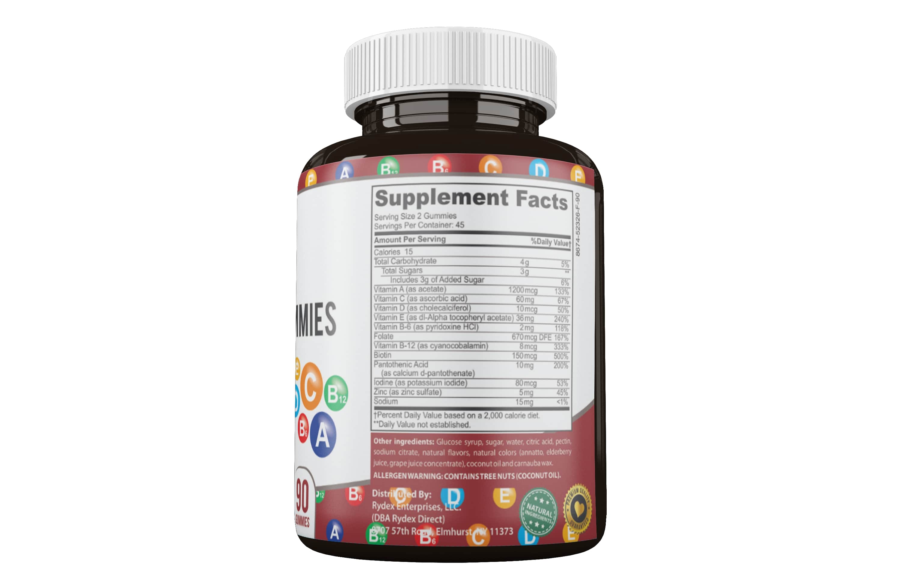 QAG01 | Adult Multi-Vitamin Gummies | 90 gummies | 成人軟糖維多寶