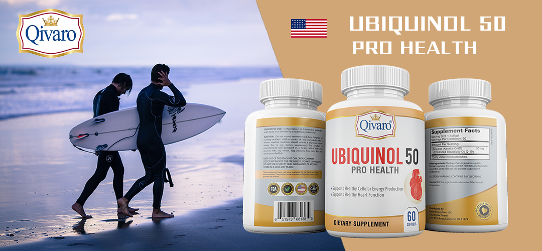 QIH23 | Qivaro泛醇50專業健康系列 | Ubiquinol 50