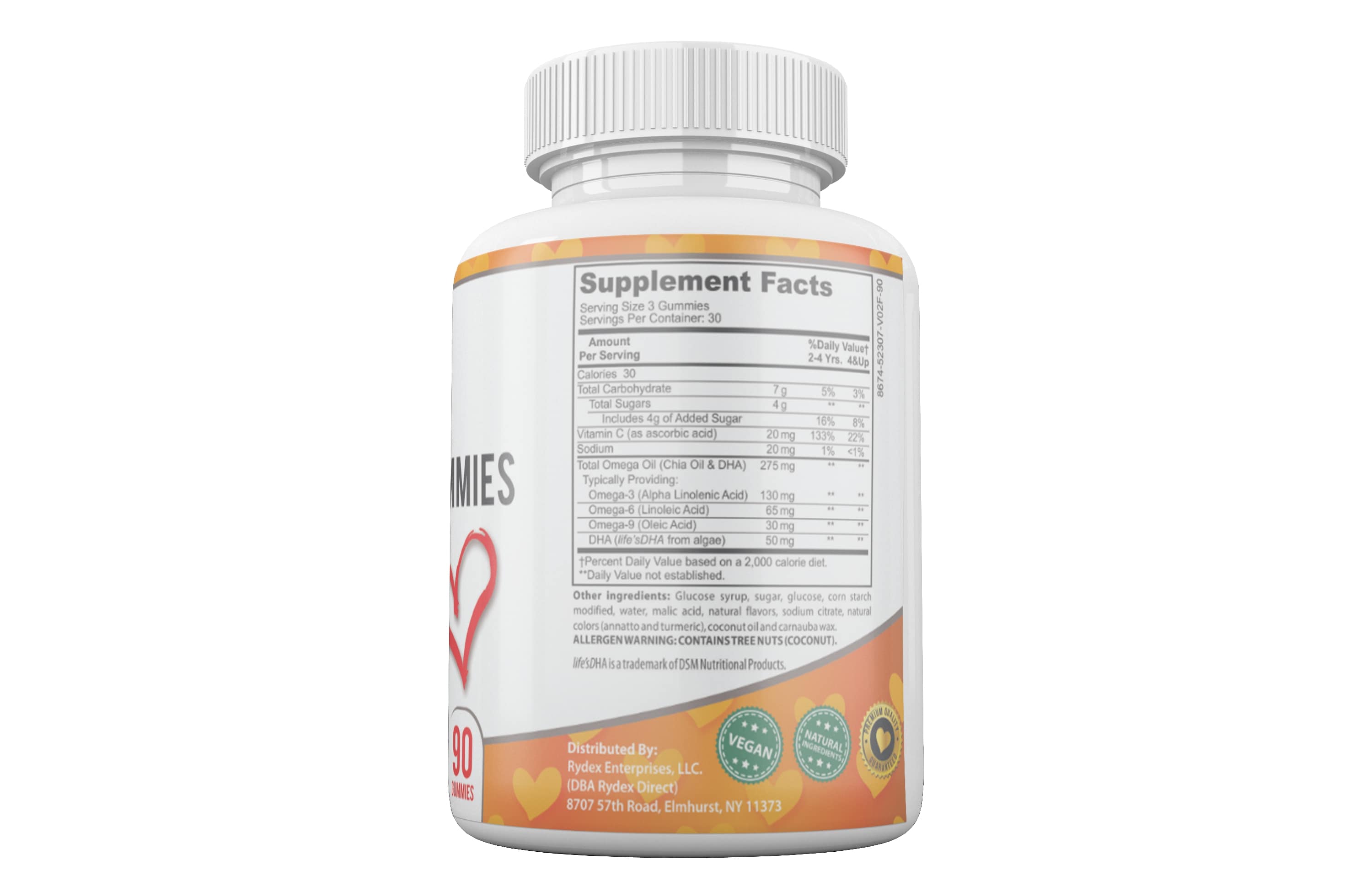 QKG02 - Kids Omega 3 &amp; DHA Gummies