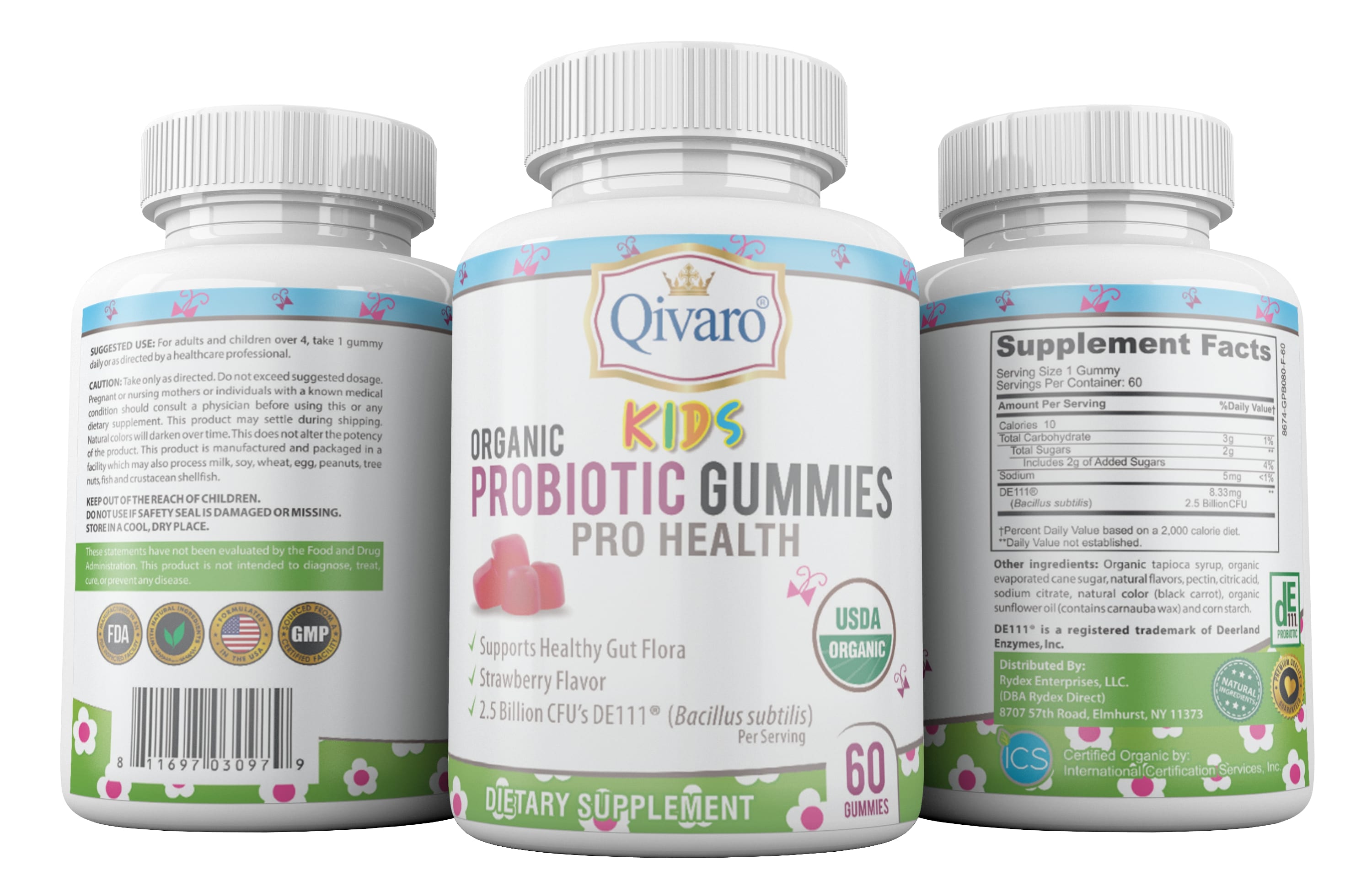 QKG03 - Kids Organic Probiotic Gummies