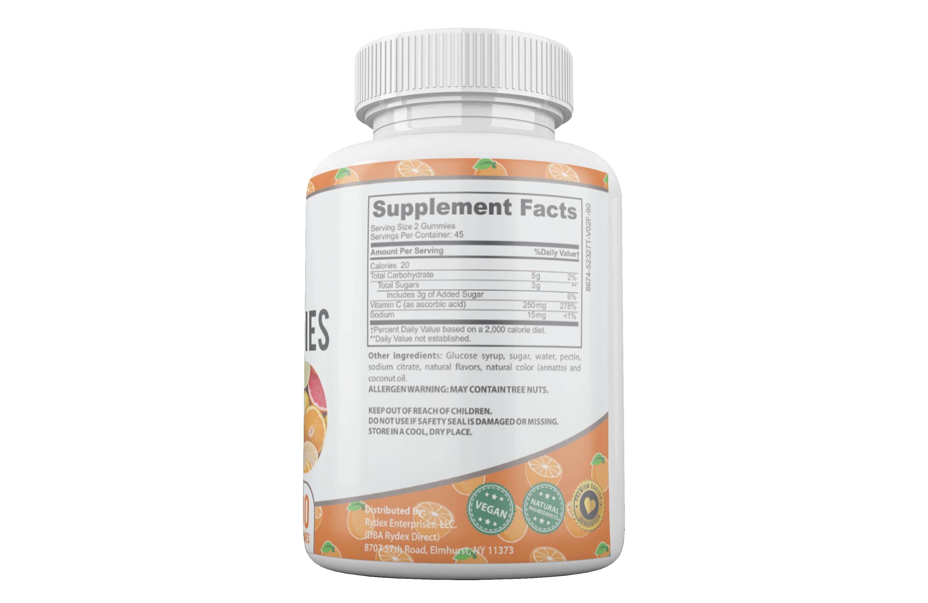 QKG04 |  Kids Vitamin C Gummies | 90 gummies | 兒童軟糖維他命 C